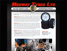 Tablet Screenshot of medwaytyres.co.uk